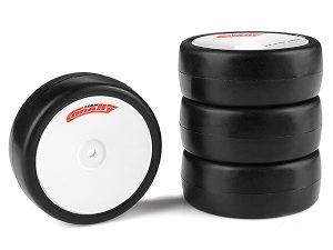 CORALLY ATTACK RXC V2 RUBBER TYRES 1/10 EP TOURING 28 SHORE CARPET 4PCS