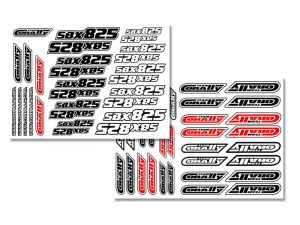 CORALLY BODY DECAL SHEET - SBX-825 PRE-CUT
