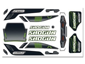 CORALLY BODY DECAL SHEET - SHOGUN XP 6S