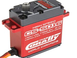CORALLY CS5016 HV HIGH SPEED SERVO HIGH VOLT CORELESS MOTOR TITANIUM/BALLBEARING/ALLOY CASE