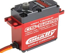 CORALLY CS5226 HV HIGH SPEED SERVO HIGH VOLT CORELESS MOTOR TITANIUM/BALLBEARING/ALLOY CASE