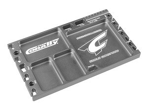 CORALLY MULTIPURPOSE ULTRA TRAY CNC MACHINED ALUMINIUM TITANIUM COLOUR