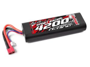 CORALLY POWER RACING 50C LIPO BATTERY 4200MAH 7.4V T-PLUG 2S