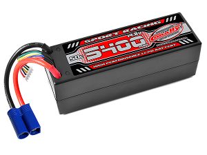 CORALLY POWER RACING 50C LIPO BATTERY 5400MAH 14.8V EC5 4S