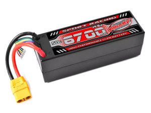 CORALLY POWER RACING 50C LIPO BATTERY 6700MAH 14.8V XT90 4S