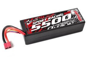 CORALLY POWER RACING 60C LIPO BATTERY 5500MAH 11.1V TPLUG 3S