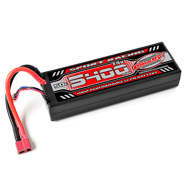 CORALLY POWER RACING 60C LIPO BATTERY 5500MAH 7.4V T-PLUG 2S