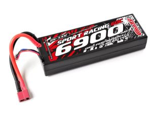 CORALLY POWER RACING 60C LIPO BATTERY 6900MAH 7.4V T-PLUG 2S