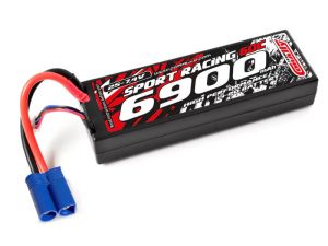 CORALLY POWER RACING 60C LIPO BATTERY 6900MAH 7.4V EC5 2S