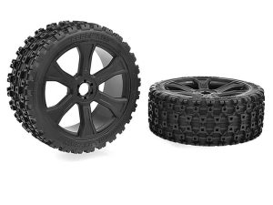 CORALLY REBEL XMS ASUGA XLR OFFROAD TYRES LP GLUED/BLACK RIM