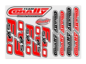 CORALLY STICKERSHEET FSX10 PRECUT 210X148MM 1 PC