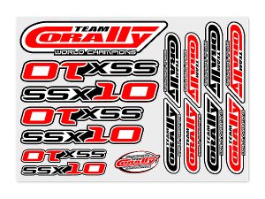 CORALLY STICKERSHEET SSX10 PRECUT 210X148MM 1 PC