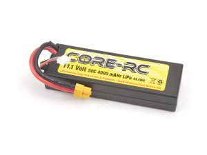 CORE RC 4000mAh 11.1V 3S 50C H/C LP LiPo XT60