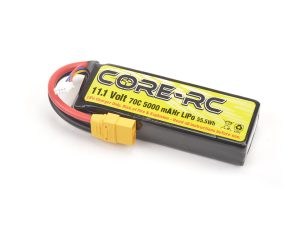 CORE RC 5000mAh 11.1V 3S 70C S/C LP LiPo XT90