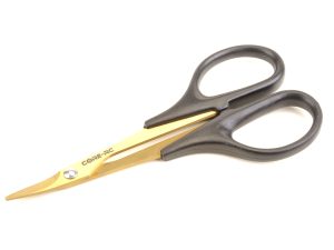 CORE RC- Curved Body Scissors - Ti Nitride Coated