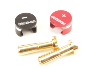 CORE RC Low Pro Heatsink Bullet Plug Grips - 4mm