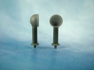 Ripmax Cowl Ventilators (Resin) Ø7.5, H18mm(Pk2)