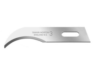 Swann-Morton Craft Knife Blade #3 (Hooked) (50 blades)