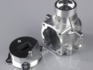 Stinger Engines Crankcase Lower and Backplate (fits 26cc SE)