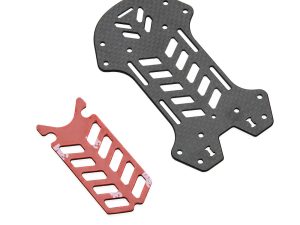 Blade Crash Kit 2 - CF Top Plate Battery Pad: Vortex 230