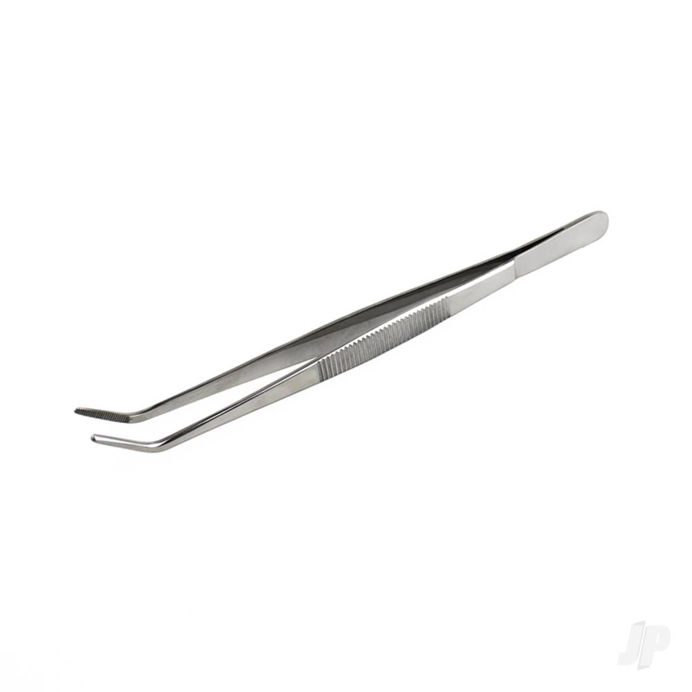 Curved Point Stainless Steel Tweezers, 6in (Carded) - Image 5