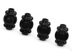 Traxxas Damper balls, anti-vibration, gimbal (4 pcs) (Yellow dot) / camera mount (4 pcs)