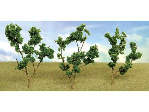 JTT Dark Green Branches, 1.5in to 3in, (60 per pack)