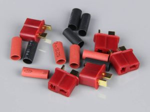 Radient Deans Female including Heat Shrink (Battery End) (5 pcs)