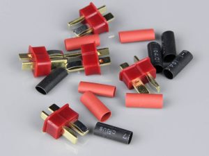 Radient Deans Male including Heat Shrink (ESC End) (5 pcs)