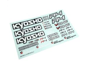 KYOSHO Decal Kyosho V-One R4 Evo3