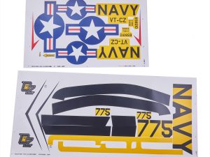 E-flite Decal Sheet: Carbon-Z T-28