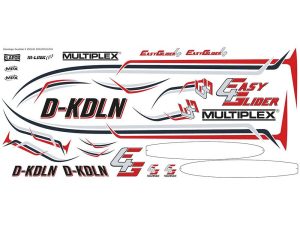 Multiplex Decal Sheet EasyGlider4