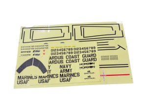 E-flite Decal Sheet: EC-1500