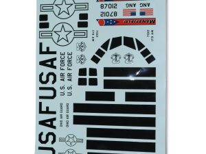 E-flite Decal Sheet: EC-1500 Twin 1.5m