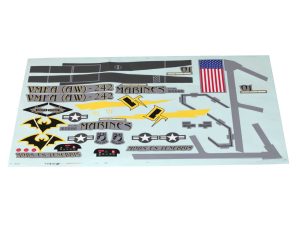 E-flite Decal Sheet: F-18 80mm EDF
