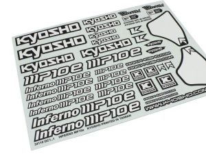 KYOSHO Decal Sheet Kyosho Inferno MP10e