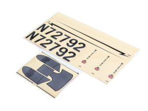 E-flite Decal Sheet: UMX J-3 BL