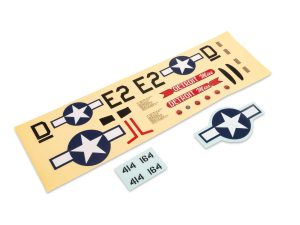 E-flite Decal Sheet: UMX P-51 "Detroit Miss"