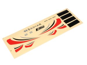 E-flite Decal Sheet: UMX Radian, Red