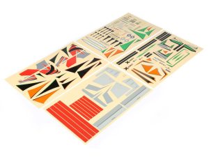 E-flite Decal Trim Sheet Set: X-VERT VTOL
