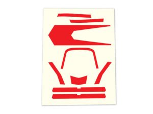 Traxxas Decals, high visibility, Red