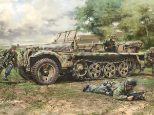 Italeri Demag D7 with Germ. Paratr. RR