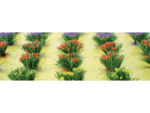 JTT Detachable Flower Bushes, HO-Scale, (30 per pack)