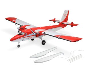E-flite DHC-6 Twin Otter 1.4m BNF Basic Combo with Floats