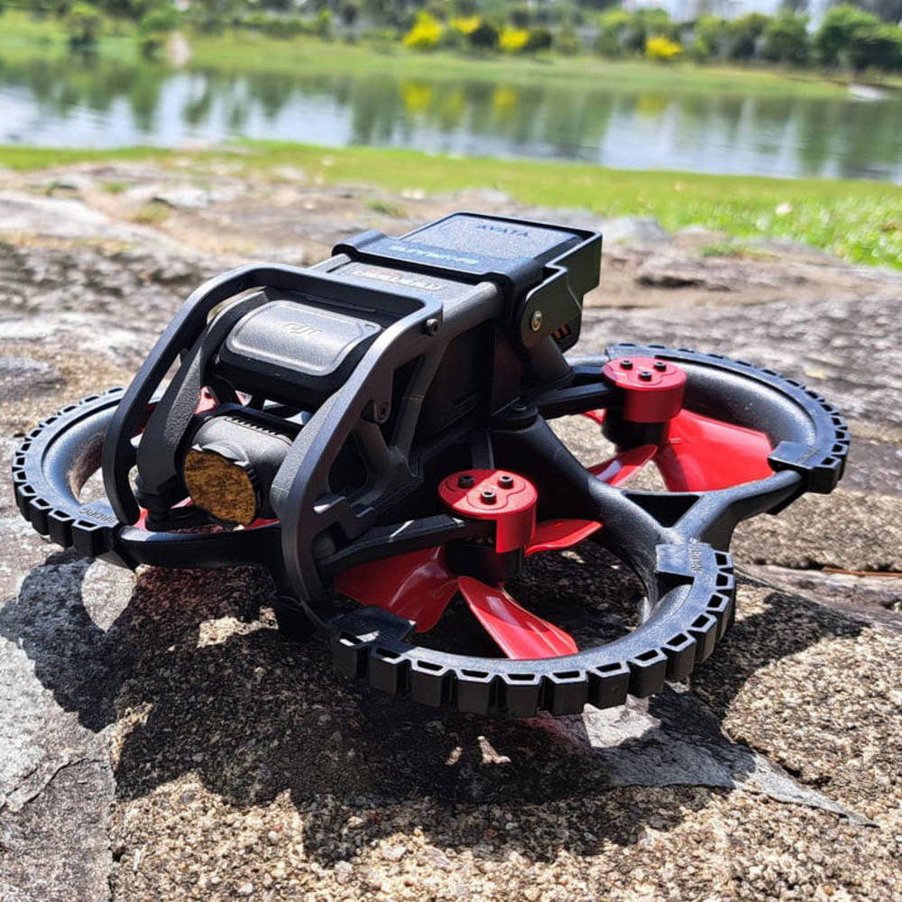 Master Airscrew DJI Avata 3-blade Upgrade Propeller Set - x4 Red - Image 12