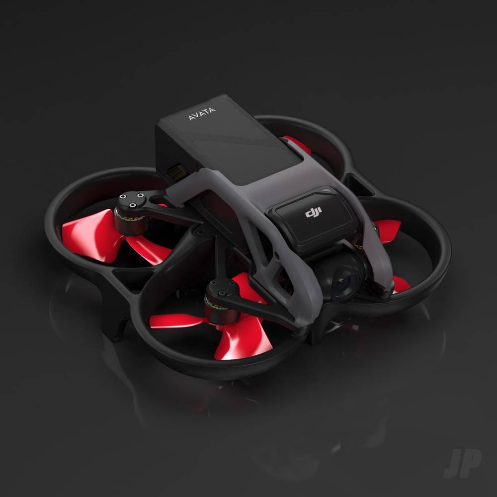 Master Airscrew DJI Avata 3-blade Upgrade Propeller Set - x4 Red - Image 3