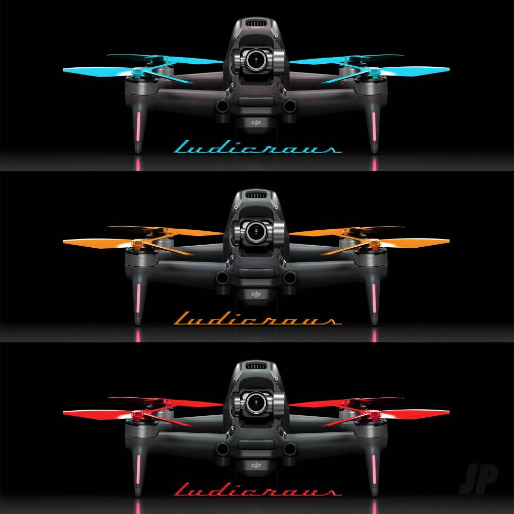 Master Airscrew DJI FPV Upgrade Propeller Set x4 Red - Image 5