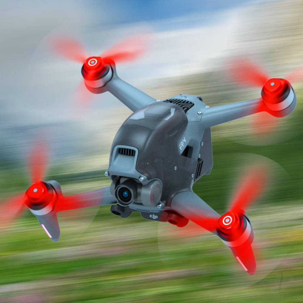 Master Airscrew DJI FPV Upgrade Propeller Set x4 Red - Image 9