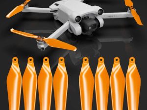 Master Airscrew DJI Mini 3 Pro/4 Pro STEALTH Upgrade Propellers - x4 Orange