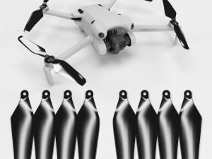 Master Airscrew DJI Mini 4 / 3 Pro SUPER STEALTH Upgrade Propellers - x4 Black